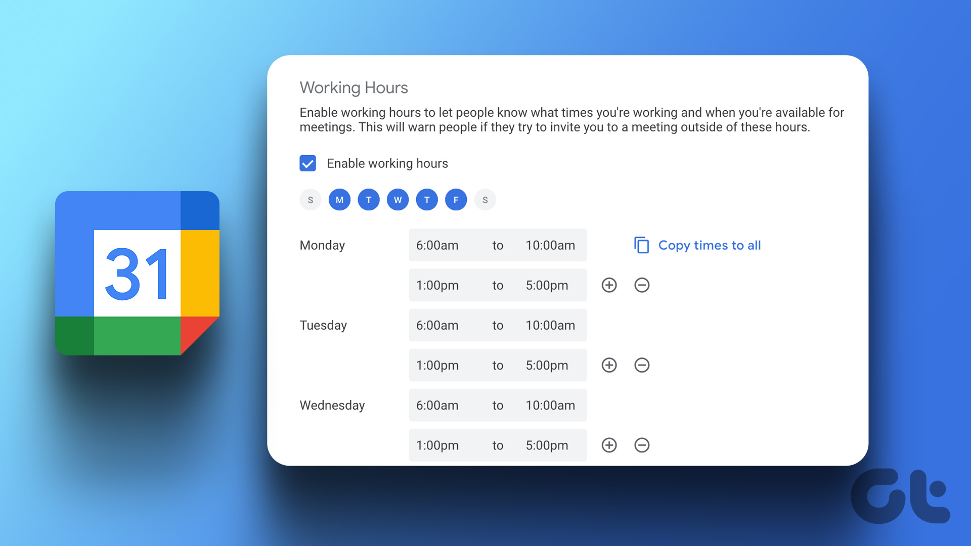 How to Set Working Hours In Google Calendar: A Step By Step Guide