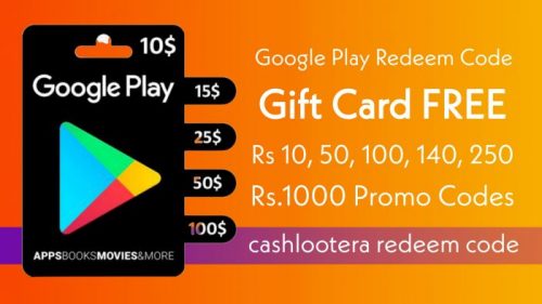 FREE Google Play Redeem Codes [26 May 2023] , ₹800 Promo Code