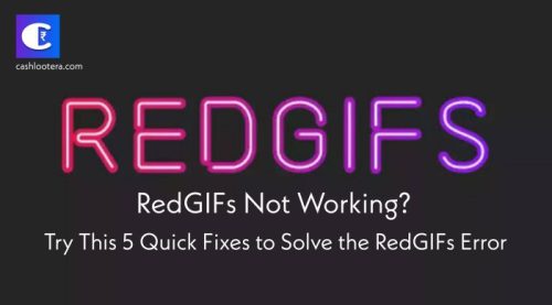 [Fixed] RedGIFs Not Working, Loading Reddit (5 Solutions) 2023