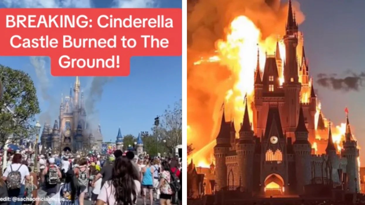 Disney Castle Burned Down Did Disney World’s Cinderella Castle Burn