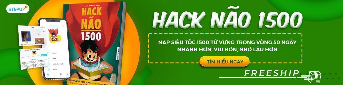 Hack Não 1500 từ tiếng Anh