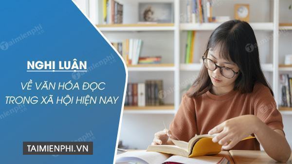 Nghị luận về văn hóa đọc trong xã hội hiện nay - TRẦN HƯNG ĐẠO