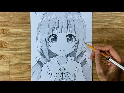 Vẽ anime nữ ngầu – Vẽ Anime Đơn Giản | Cách Vẽ Hinatsuru Ai Dễ Thương -  TRƯỜNG THPT TRẦN HƯNG ĐẠO