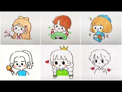 Hướng dẫn vẽ anime Chibi đơn giản từng bước  How to draw anime chibi step  by step  YouTube
