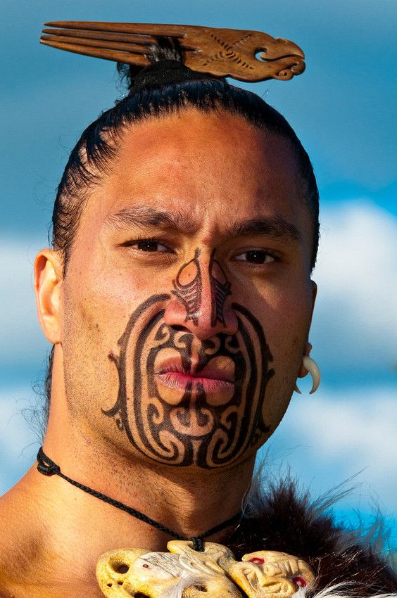 hình xăm maori 