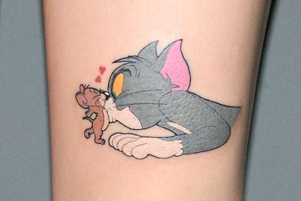Hình xăm Tom Jerry ý nghĩa
