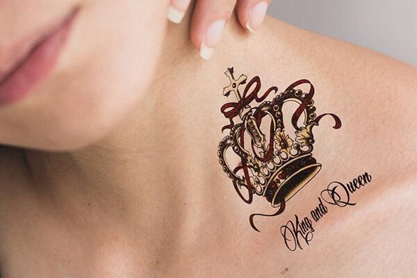 63 premier king and queen tattoos for the most wonderful couples  Couples  tattoo designs King tattoos Queen tattoo