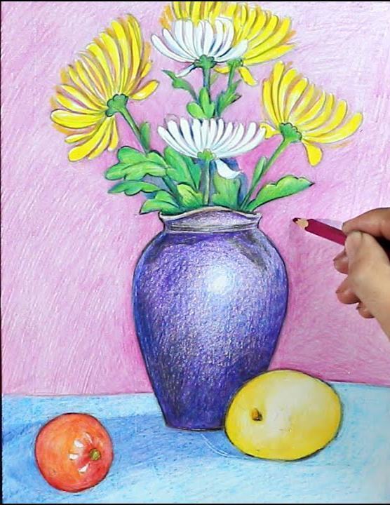 Sáng tạo và thực hiện mẫu vẽ bình hoa của riêng bạn, tạo ra những tác phẩm nghệ thuật độc đáo chỉ với vài bước đơn giản. Tận hưởng niềm vui vẽ tranh và thỏa mãn đam mê nghệ thuật của mình.