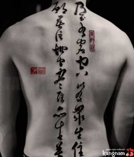 ý nghĩa hình xăm chữ Hán 3
