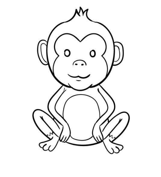 Cách vẽ con khỉ: Hãy cùng tìm hiểu cách vẽ con khỉ thật dễ dàng và sinh động trong hình ảnh này. Với bút vẽ và một ít khéo tay, bạn sẽ có được những tác phẩm nghệ thuật đầy tình yêu đến từ con khỉ đáng yêu.