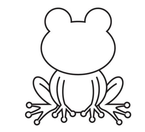 cách vẽ 5 .  con ếch