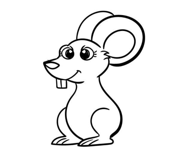 Những nét vẽ đầu đời  Bé vẽ con chuột  Bé tư duy