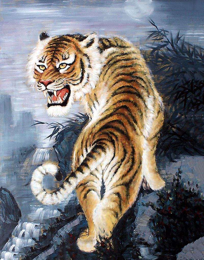 vẽ con hổ 20