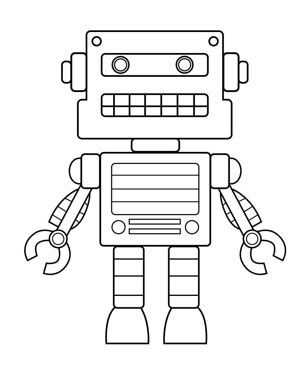 Cách vẽ robot đẹp cho bé [Nhiều mẫu hình vẽ robot đơn giản dễ thực ...