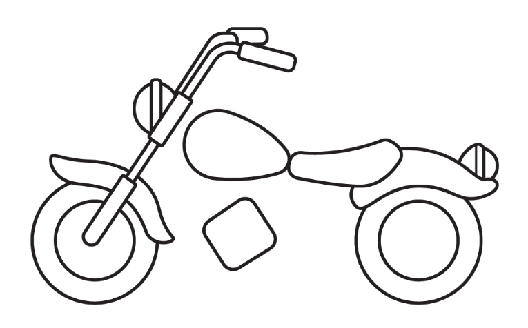 Cách vẽ xe máy đơn giản nhất có người ngồi [Những mẫu vẽ xe máy ...