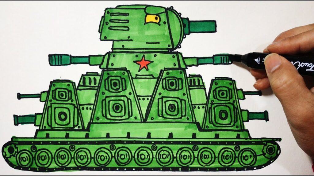 Cách vẽ xe tăng hoạt hình, cách vẽ xe tăng quái vật đẹp đơn giản - Bạn muốn tạo ra một mẫu xe tăng hoạt hình đáng yêu hoặc một chiếc xe tăng đáng sợ không? Hãy tham khảo video này với các bước đơn giản và dễ hiểu giúp bạn trở thành một nghệ sĩ vẽ tranh chuyên nghiệp.