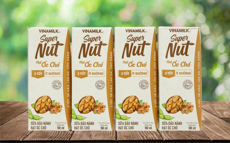 Sữa Đậu Nành Óc Chó Vinamilk Super Nuts