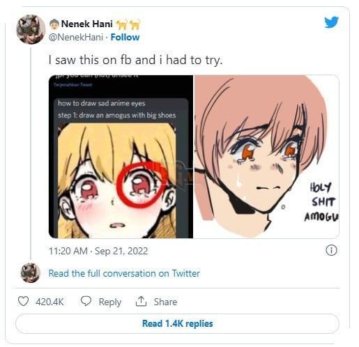 Hóa ra dùng Meme Sú là cách dễ nhất để vẽ đôi mắt buồn trong Anime - TRẦN  HƯNG ĐẠO
