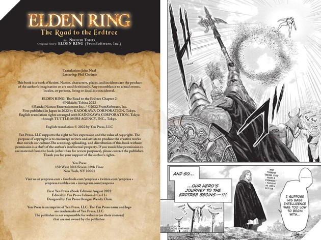 Elden Ring Truyện tranh đầu tiên được chuyển thể 3