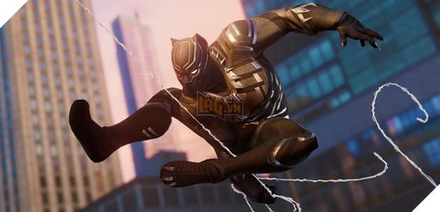 Spider-Man Remake Mod cho phép Black Panther bắn dây quanh New York
