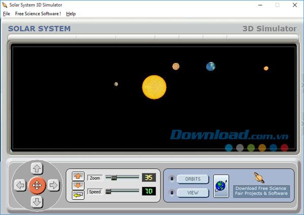 Hướng dẫn cài đặt phần mềm Solar System 3D Simulator - TRẦN HƯNG ĐẠO