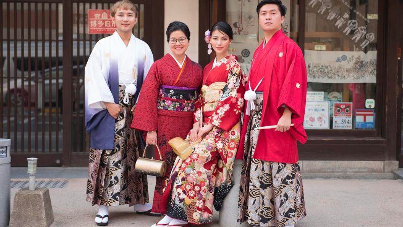 Concept chụp ảnh gia đình phong cách Nhật Bản