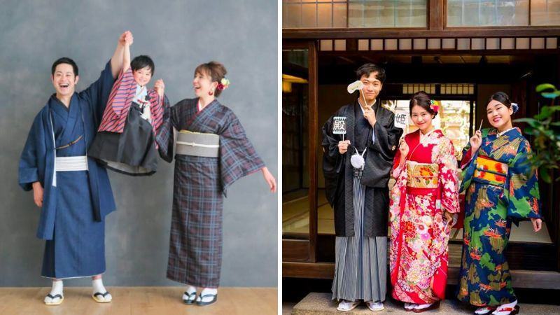 Concept chụp ảnh gia đình Nhật Bản đẹp