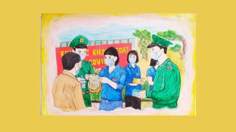 Vẽ tranh đẹp chào mừng ngày thành lập Đoàn TNCS Hồ Chí Minh
