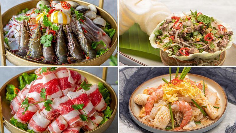Khrua Baan Thai sở hữu thực đơn đa dạng, món ăn tươi ngon