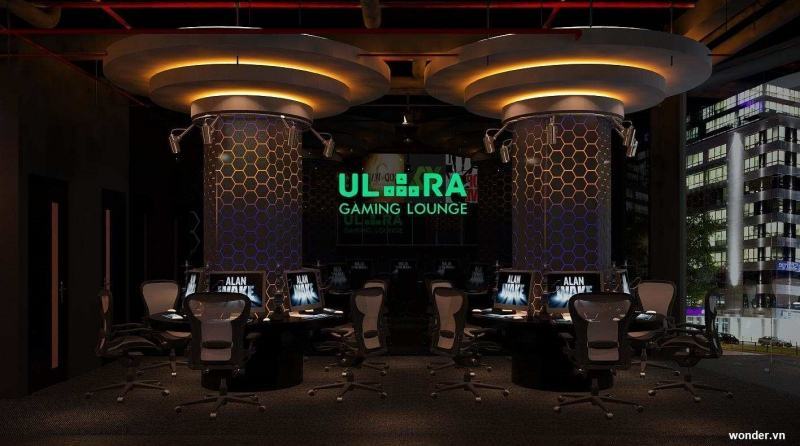 Cửa hàng trực tuyến Ultra Gaming Lounge lân cận