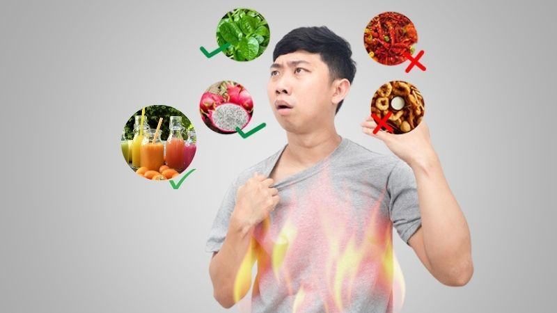 Thực phẩm nào nên ăn vào mùa hè không gây nóng trong người?