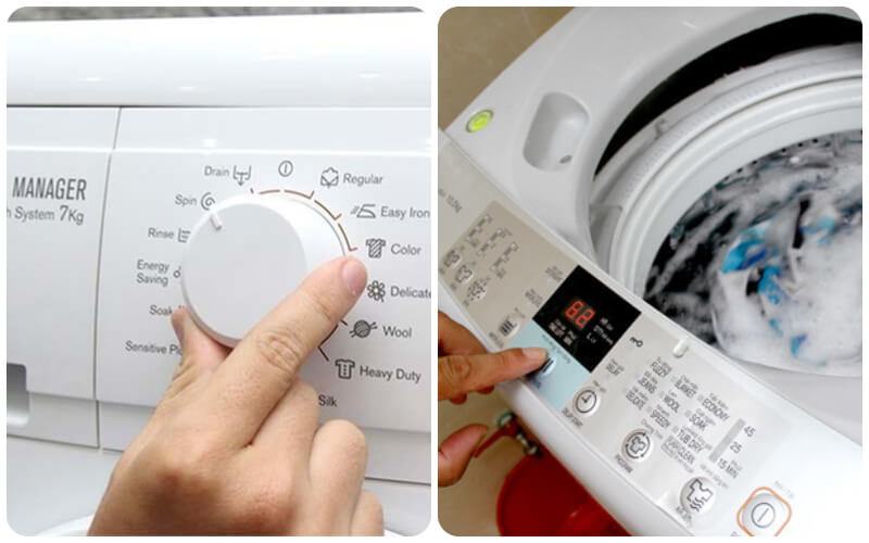 Chọn chế độ giặt phù hợp cho balo của bạn
