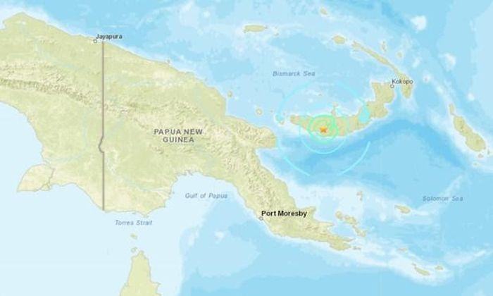Động đất 6,2 độ richter tấn công phía nam Papua New Guinea