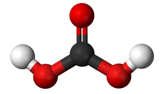 Nêu trạng thái tự nhiên và các tính chất vật lý của axit cacbonic (H2CO3)