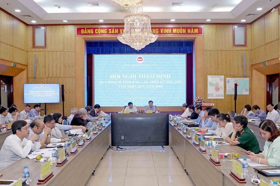 Hội nghị thẩm định quy hoạch tỉnh Đắk Lắk giai đoạn 2021-2030, tầm nhìn đến năm 2050.