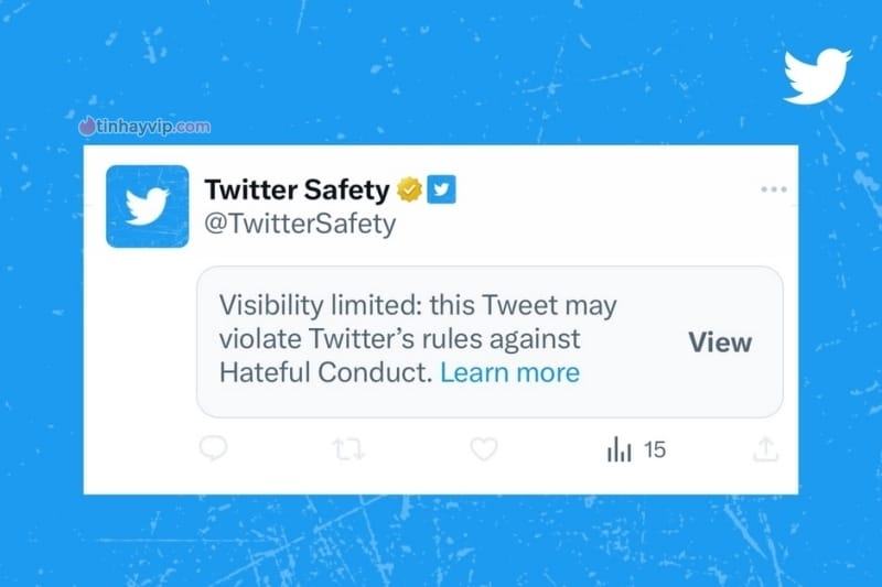 Twitter để hạn chế khả năng hiển thị của các tweet vi phạm bản quyền