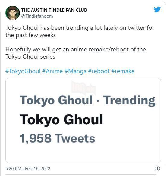 Tokyo Ghoul làm lại
