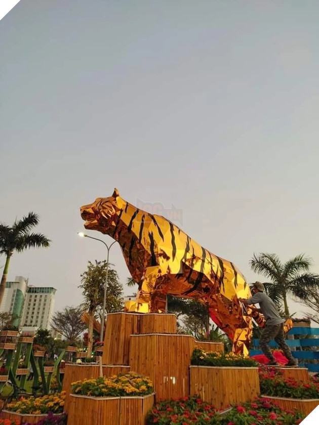 Mời các bạn xem tranh con hổ đẹp nhất trang trí Tết Canh Dần 2022 4