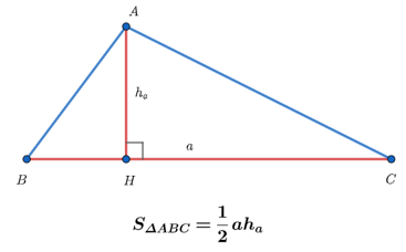 Công thức tính diện tích tam giác trong Oxyz hay nhất (ảnh 11)