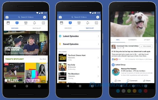 Facebook ra mắt nền tảng Watch cạnh tranh với YouTube