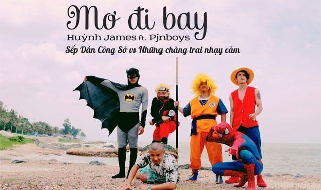 Lời bài hát Mơ Đi Bay – Lyric Mơ Đi Bay – Huỳnh James, Pjnboys