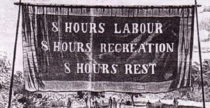 Từ 1/5/1886, ngày làm việc của tất cả công nhân là 8 giờ