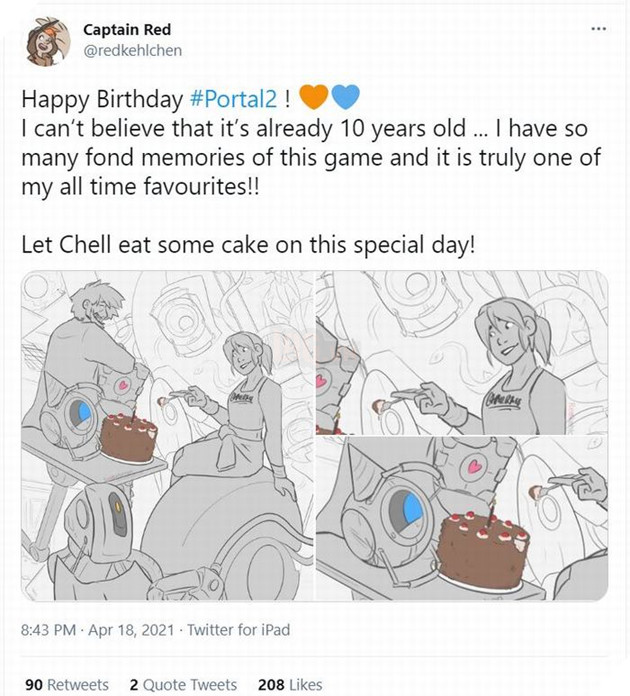Cùng dân cư mạng đón chào sinh nhật 10 tuổi của Portal 2 3