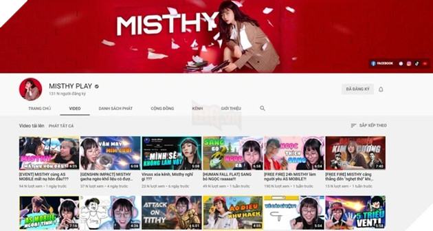 Kênh Youtube 6 triệu subs của Misthy đã an toàn, fan có thể thở phào nhẹ nhõm 2