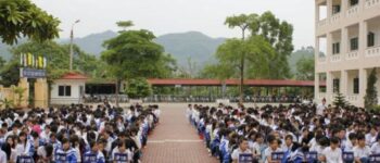 Hình ảnh học sinh trường THPT Chu Văn An - Ninh Thuận