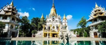 Hình ảnh chùa Bửu Long – ngôi chùa được bình chọn là một trong 10 ngôi chùa có kiến ​​trúc Phật giáo đẹp nhất thế giới